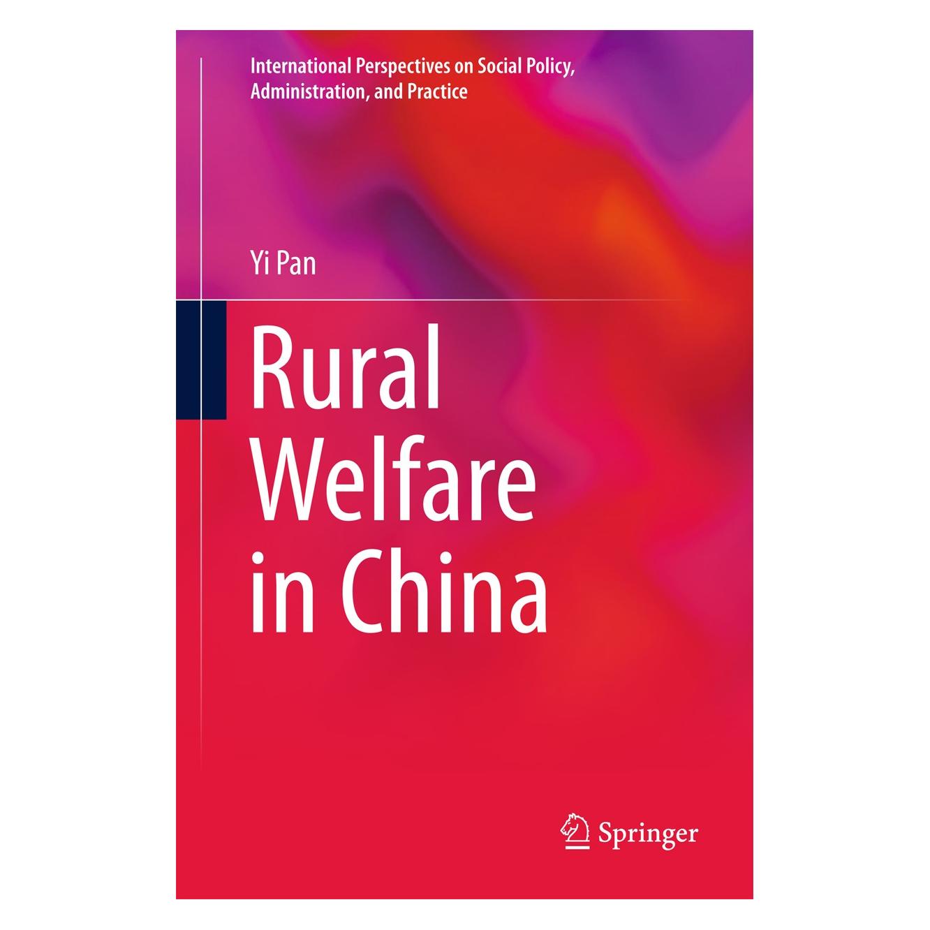 Springer Pan:Rural Welfare in China (Englisch, Hardcover, Yi Pan) (9783319566252)