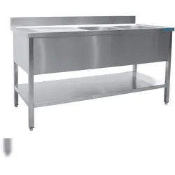 Saro Gastro-Products GmbH Spültisch 2 Becken, Rechts 1600 mm