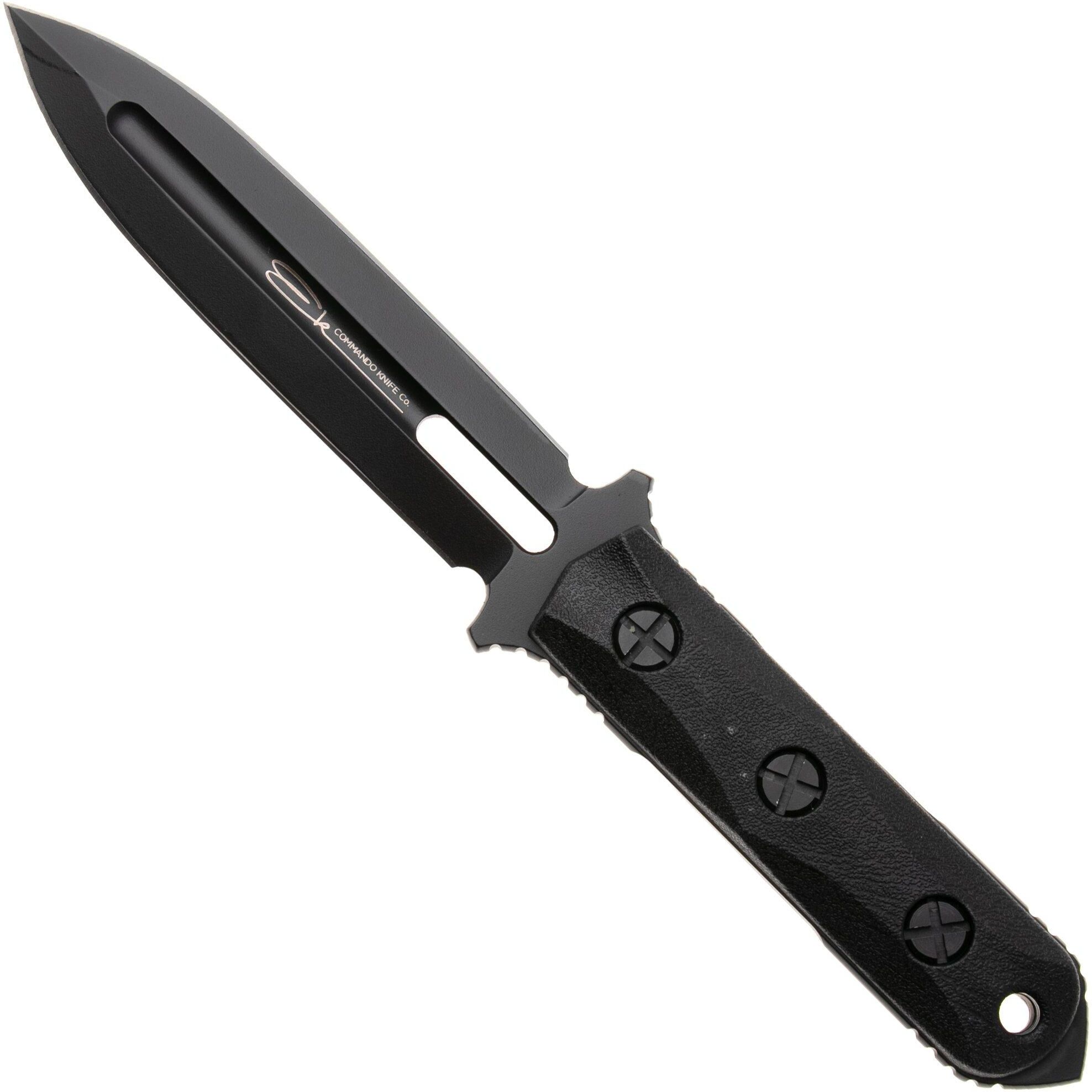 KA-BAR EK ENX 01 Blackout Cerakote 1095CV, pugnale tattico