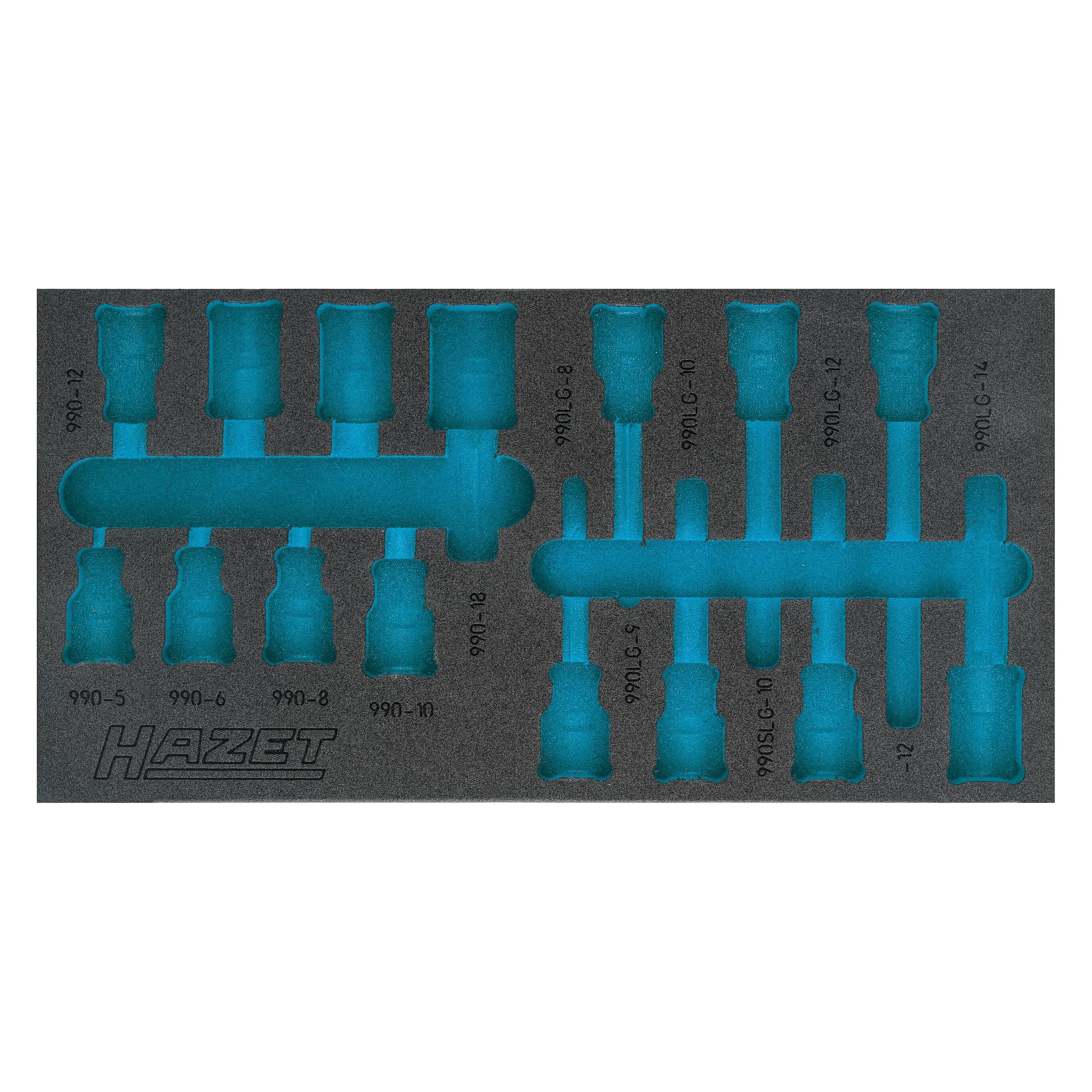 Hazet 2-Komponenten Weichschaum-Einlage 163-482L (163-482L)