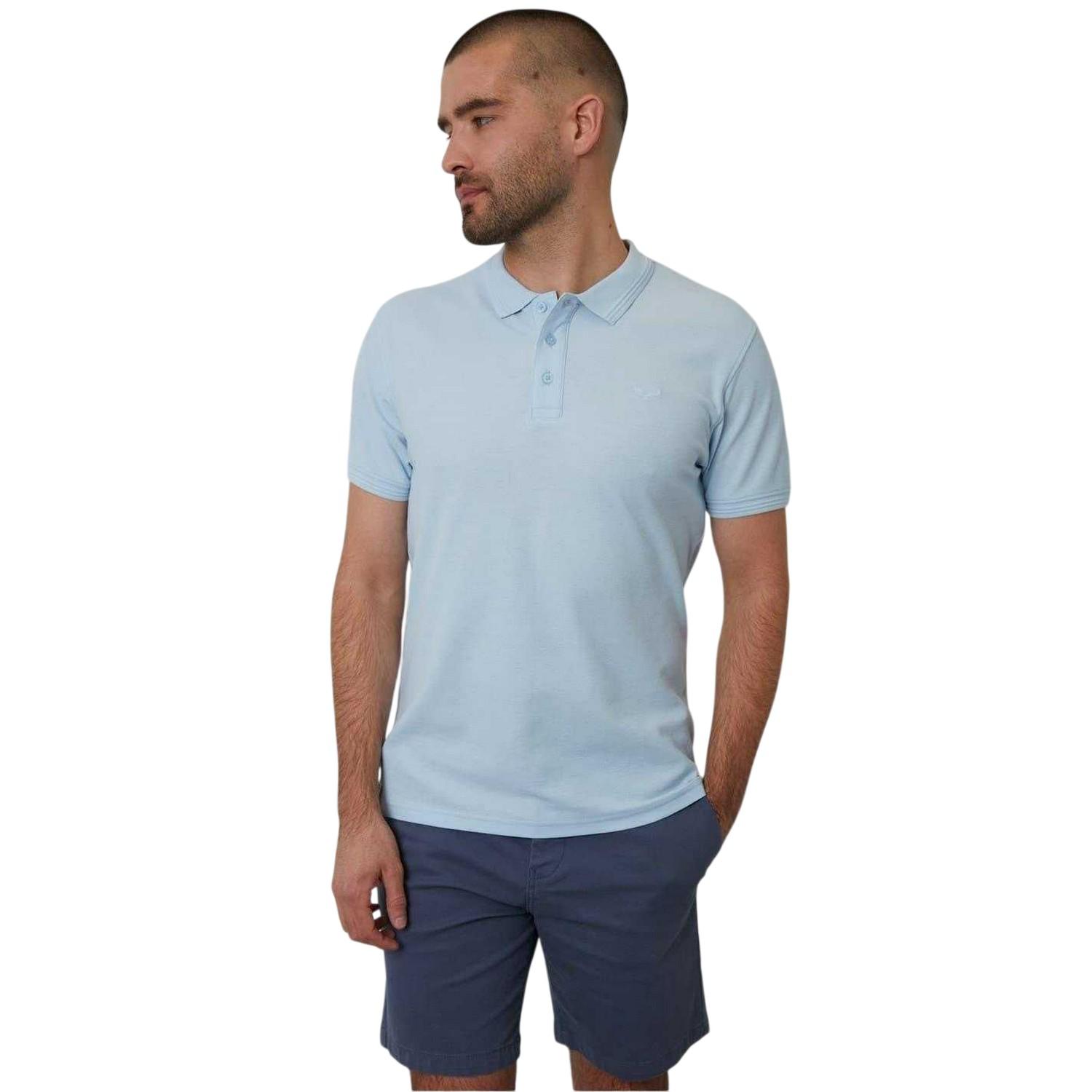Threadbare - "Malbork" Poloshirt für Herren, kurzärmlig (Luftweg)