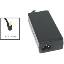 AGI 93496 Netzteil & Spannungsumwandler Innenraum Schwarz (65 W), Notebook Netzteil, Schwarz