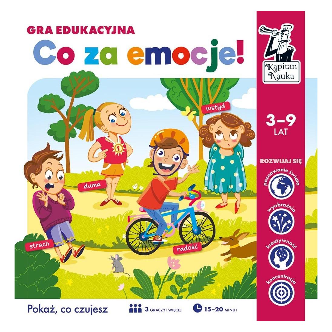 Kapitan Nauka Was für ein Nervenkitzel! Lernspiel. Captain Science (3 - 9 Jahre) (59053185)