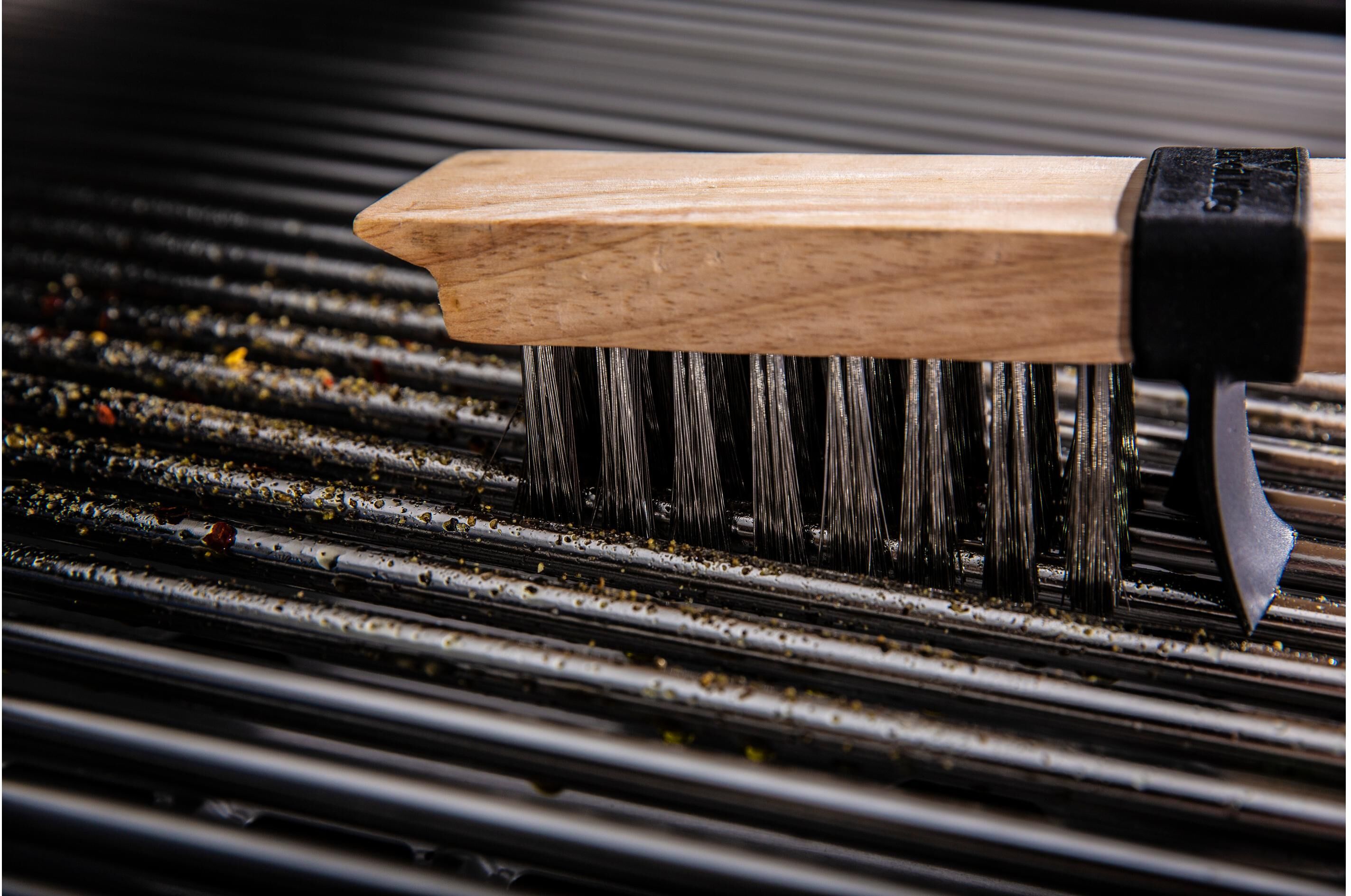 Grillbürste BROIL KING "Grillbürste aus holz", beige (natur), Reinigungsbürsten, Grillbürste natur Einheitsgröße