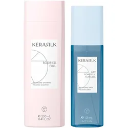 375ml KERASILK Volume Set (Shampoo 250ml + Spray 125ml)