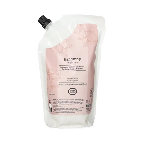 Dille & Kamille Handzeep navulling Vijg & Roos 500 ml