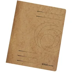 herlitz Schnellhefter DIN A4 Karton braun