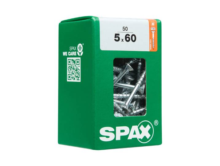 Spax TRX Senkkopf 5 × 60 mm 50 Stück