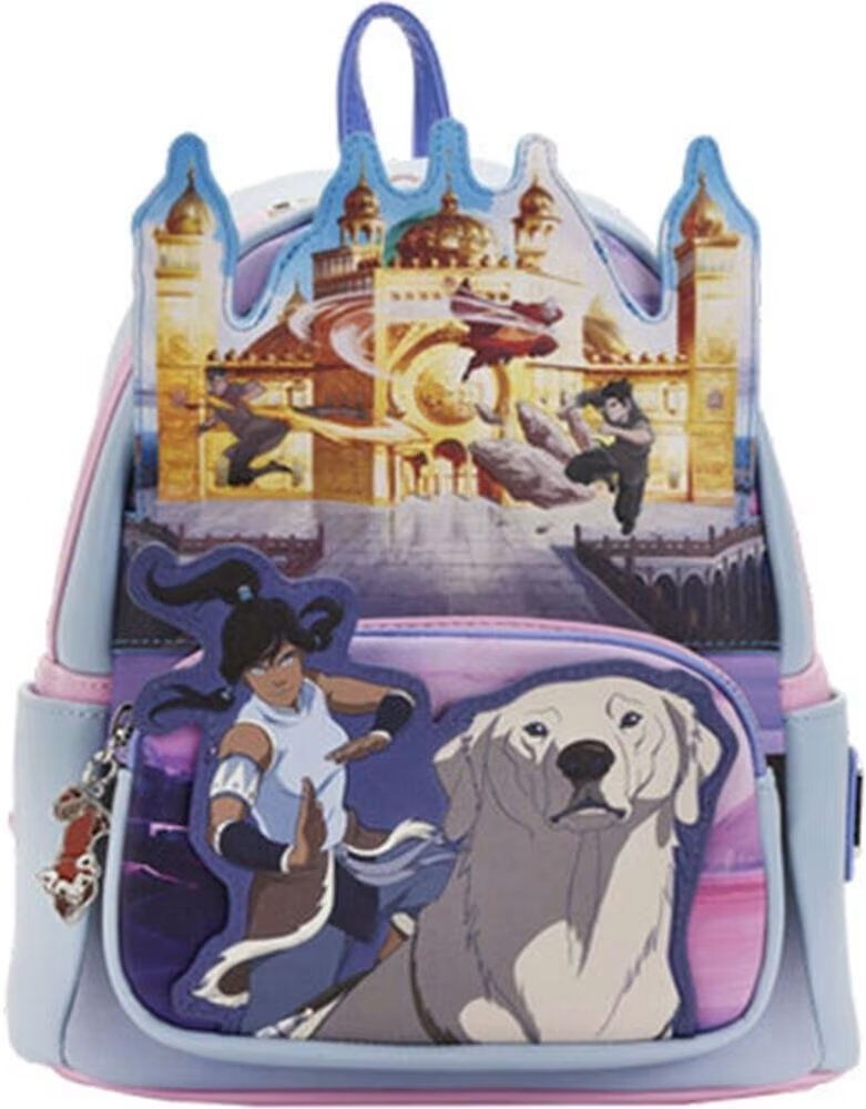 Loungefly Mini Mochila La Leyenda De Korra Team Talla Única Unisex