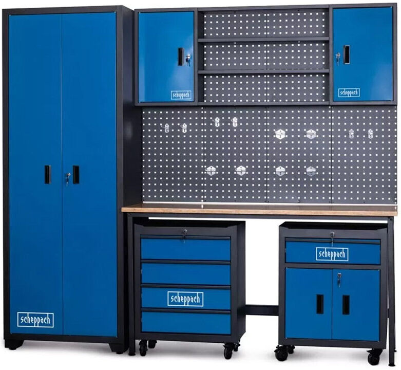 Scheppach GWS08 Arredamento arredo modulare per officina e garage