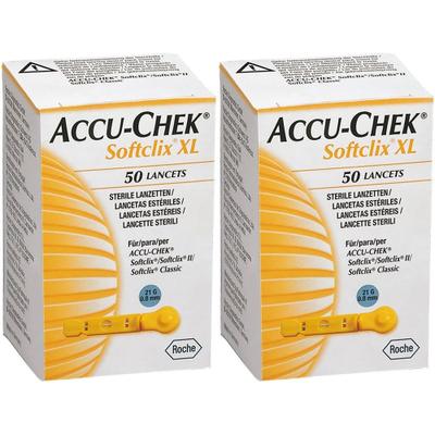 Accu-Chek Softclix Lancet XL 2x 2x50 St Lanzetten