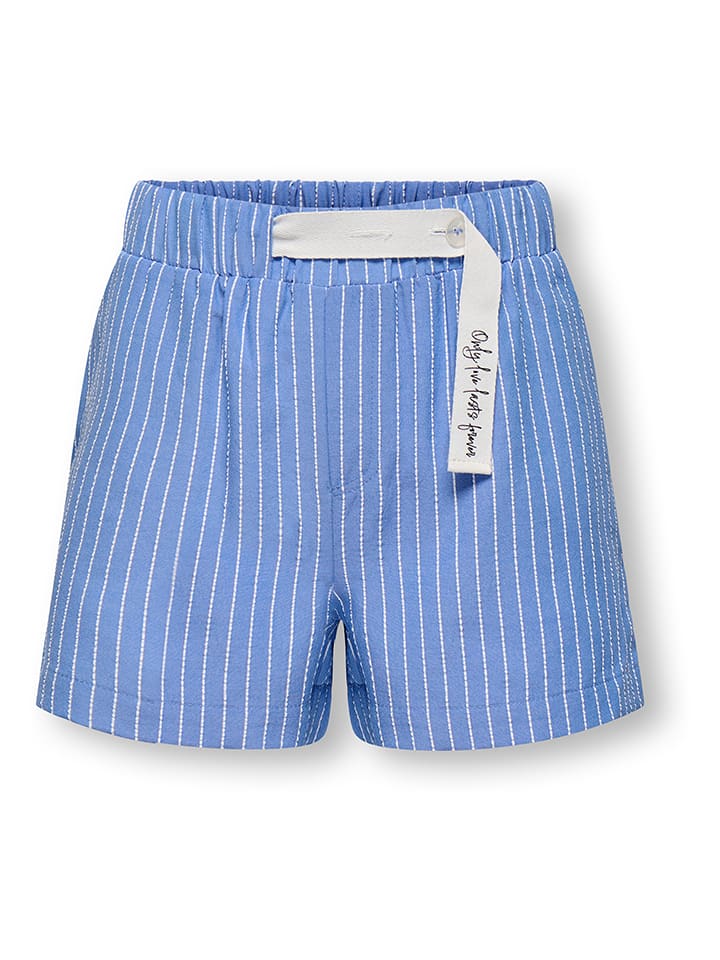 KIDS ONLY Shorts "Cosmo" in Blau - 164