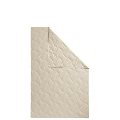 Naturfaserbettdecke FAN "TENCEL™ Leinen", beige (creme), B:155cm L:220cm, Bezug: 100% Baumwolle. Füllung: 50% Leinen, 50% Lyocell (TENCEL™), Bettdecken, natürlich, kühlendes Schlafklima