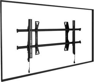 Chief Fusion vaste wandbeugel voor schermen van 42-86 inch - Zwart