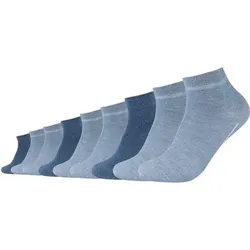 CAMANO Herren Socken Online ca-soft Quarter 9p, Größe 35-38 in Blau Blau