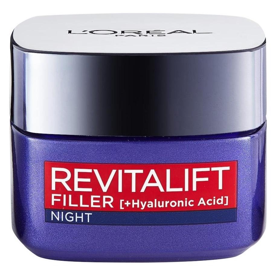 L'Oréal Paris L'Oréal - Revitalift Filler (HA) Night Cream 50 ml (50 ml, Nachtcreme) (A8672600)