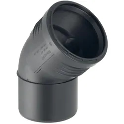 Geberit Silent PP Bogen 390622141 DN 125, 45°, schalloptimiert