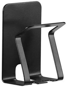 United Stainless Steel Toothbrush Holder Wall Mounted Toothbrush Rack Bathroom Organizer 1069 Black