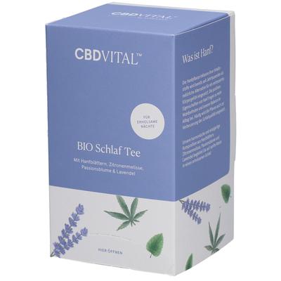 CBD Vital Bio Schlaf Tee Filterbeutel 20 St