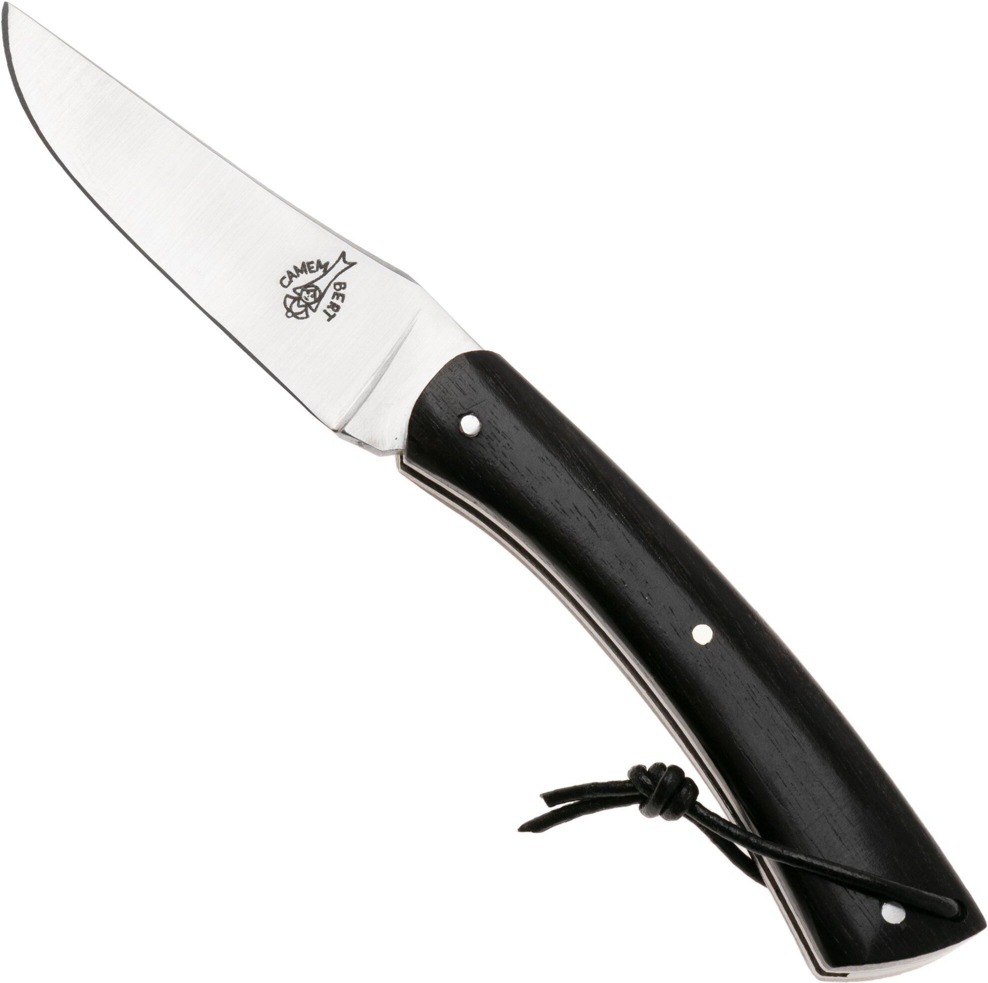 Laguiole en Aubrac Camembert Pitchou CAM8UILNEB ebano, coltello tascabile