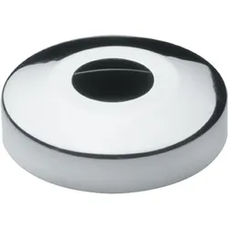 Hahnrosette Messing verchromt [DN 15] 1/2'' - Außen 61mm - Höhe 5mm