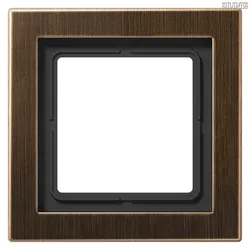 Jung Rahmen 1-fach Mess/antik waage-/senkrecht ME D 2981 AT
