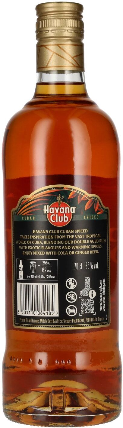 Havana Club Cuban Spiced 35% Vol. 0,7l