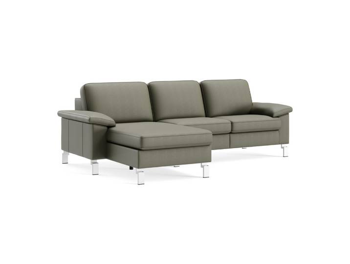 Ecksofa Classica-8011, Johann Jakob, kat. j, mercury oliv, Leder