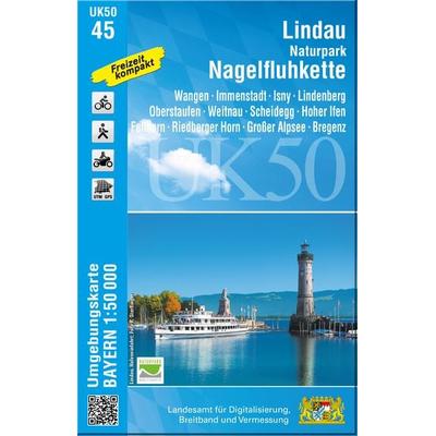 UK50-45 Lindau, Naturpark Nagelfluhkette, Sonstige von Breitband und Vermessung, Bayern Landesamt für Digitalisierung, Landesamt für Digitalisierung,