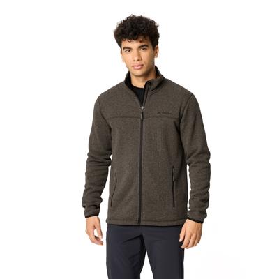 Fleecejacke VAUDE "MEN'S RIENZA JACKET III", Herren, Gr. L, braun (deer braun), Obermaterial: 100% Polyester, Jacken Fleecejacke, für Wandern, strapazierfähiges Material, schnelltrocknend