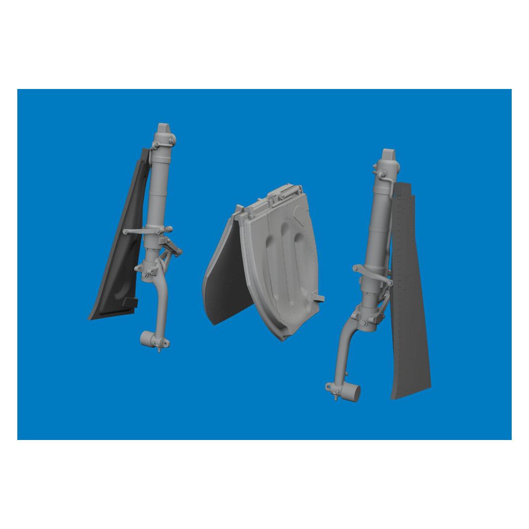 Eduard P-51D undercarriage legs PRINT for (6481161)