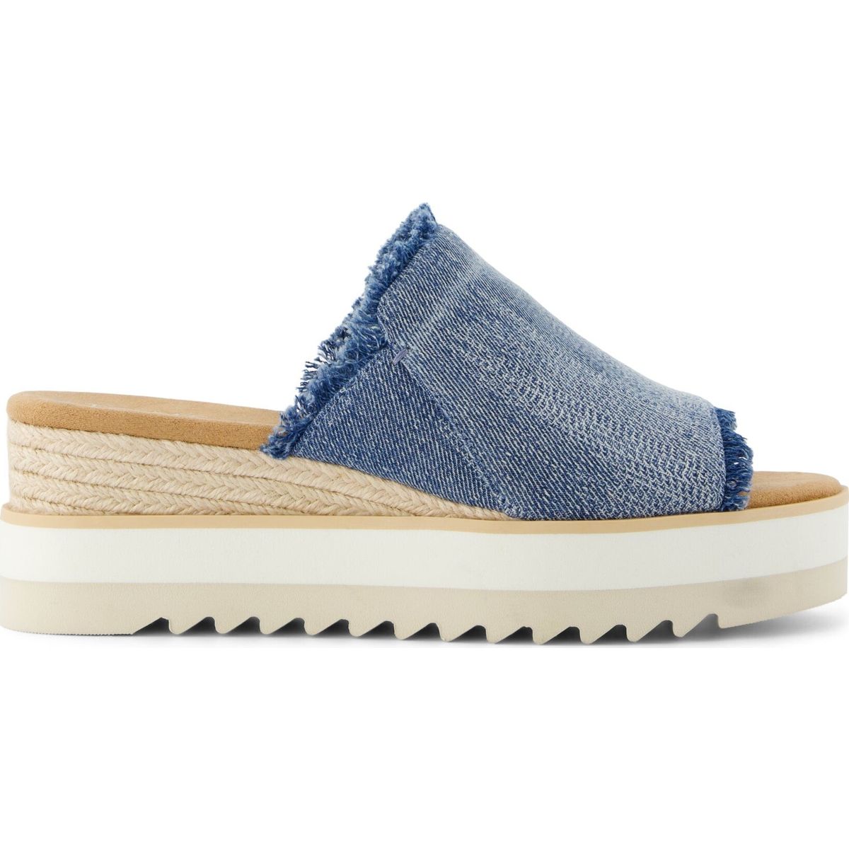 Toms Diana Mule dark sky textured denim/fray 39 10021954-39