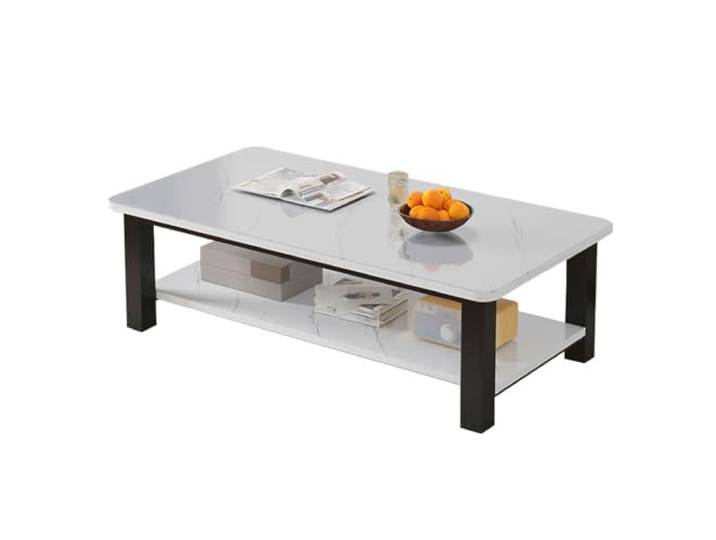 ksjdieunf Couchtisch Couchtisch, Wohnzimmer, Zuhause, kleine Wohnung, Büro, gehärtetes Glas, Teetisch, Italienischer Stil, einfacher Tische for Wohnzimmer