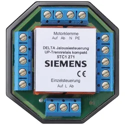 Siemens BJC Delta Jalousie Kontrollmechanismen – RELE freistehend Kompakt, Schalter + Taster, Mehrfarbig