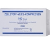 KERMA Verbandstoff GmbH ZELLSTOFF VLIES Kompressen unsteril 8x10 cm 100 St 04050147