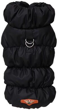Inspired Finds Soft Warm Dog Winter Coat Jacket For Small & Medium Dogs black s