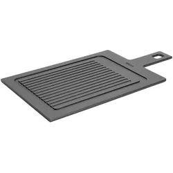WOLL Schneidebrett mit Griff  Cut & Serve ¦ schwarz ¦ Papier,Holz ¦ Maße (cm): B: 23 H: 0,7