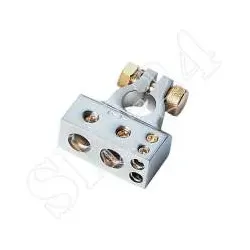 ACV Batterieklemme für Minuspol - 1 x 35 mm2 + 1 x 20 mm2 + 2 x 10 mm2 MINUS