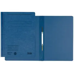LEITZ Schnellhefter DIN A4 Stabiler Manila-Karton blau