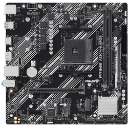 ASUS PRIME A520M-K ARGB (AMD,AM4,DDR4,mATX) (AM4, AMD A520, mATX), Mainboard