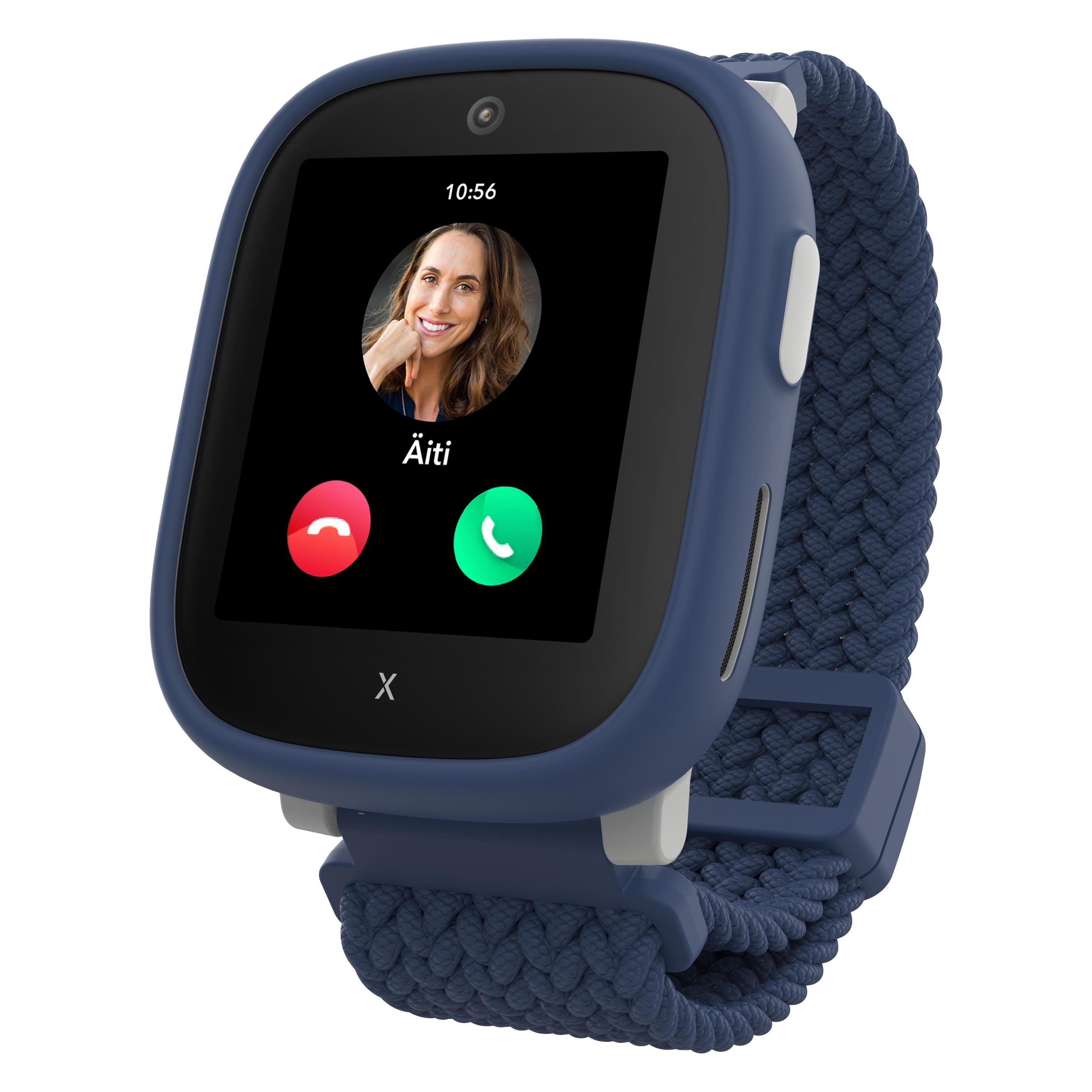 Xplora X6 2nd Gen watch phone, blue (ohne SIM) (X6E-2GL-ES-BLUE)
