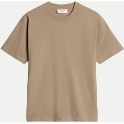 Relax-Fit T-Shirt Beige S