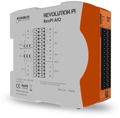 Revolution Pi by Kunbus RevPi AIO PR100250 SPS-Erweiterungsmodul 24V