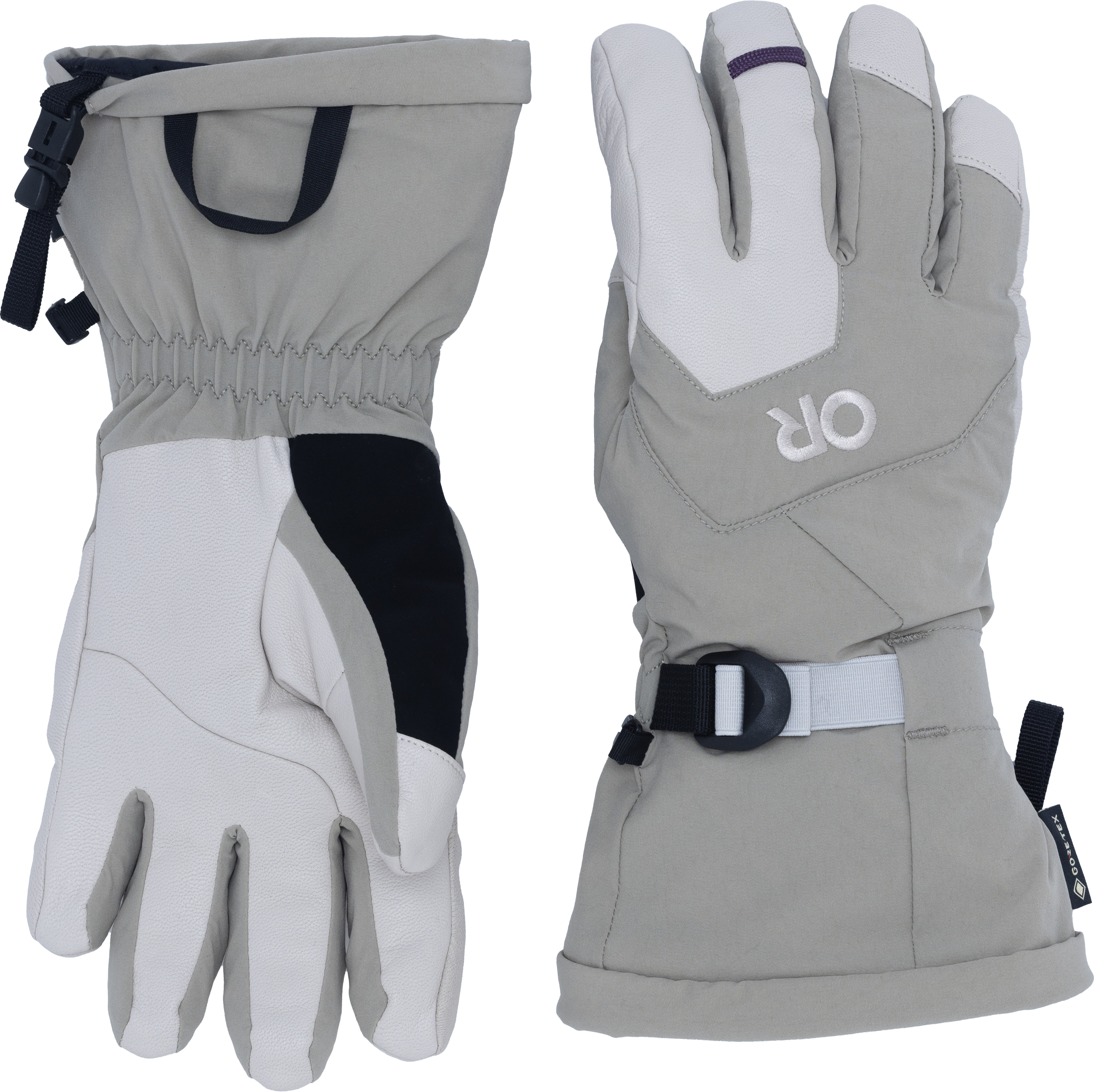 Outdoor Research Women's Arete Modular Gore-Tex Gloves Pro Khaki/Oyster, M