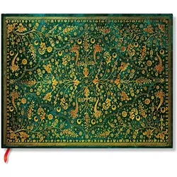 Paperblanks, Heft + Block, Gästebücher - Smaragdblume - Gästebuch - Liniert (Liniert, Harter Einband)