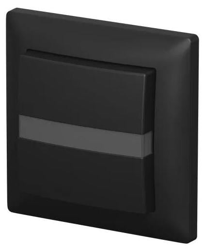 Busch-Jaeger comfortschakelsysteem 64765UJ-915 met bewegingsmelder en relaismodule, 1-voudig, mat zwart