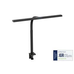 Digitus DA-90492 LED-Schreibtischleuchte, LED-Schreibtischleuchte mit Klemmfuß, LED-Tischlampe, Tischlampe LED, SMD LED 16 W EEK: D (A - G) Schwarz