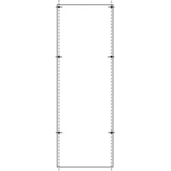 ABN PVC-Montageplatte AS-162 SY47434M