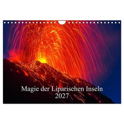 Magie der Liparischen Inseln 2027 (Wandkalender 2027 DIN A4 quer), CALVENDO Monatskalender