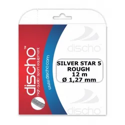 Tennissaite - DISCHO SILVER STAR 5 ROUGH - 12 m